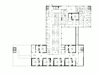 04_EGM architecten_Sint Maartenskliniek_tweede verdieping_© EGM architecten